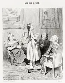 "...dussent-ils me maudire...", 1844. Creator: Honore Daumier