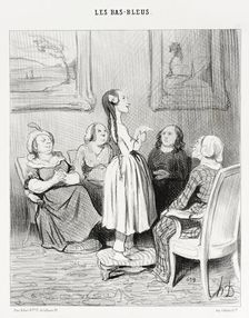 "...dussent-ils me maudire...", 1844. Creator: Honore Daumier