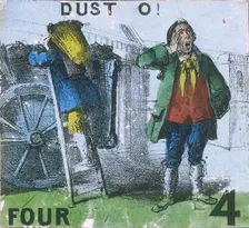 Dust O! Cries of London, c1840. Artist: TH Jones