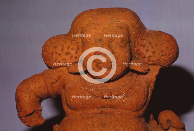 Dwarf from Sigiriya Rock fortress, 5th century, Sri Lanka. (20th century). Artist: Unknown.