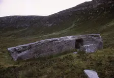 Dwarfie Stone, Isle of Hoy, Orkney, Scotland, 20th century. Artist: CM Dixon