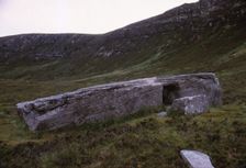 Dwarfie Stone, Isle of Hoy, Orkney, Scotland, 20th century. Artist: CM Dixon