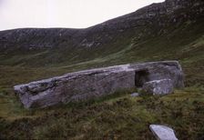 Dwarfie Stone, Isle of Hoy, Orkney, Scotland, 20th century. Artist: CM Dixon
