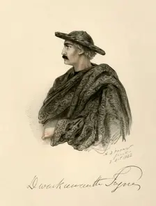 Dwarkanath Tagore 1842. Creator: Alfred d'Orsay