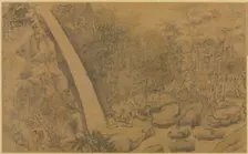 Dwelling in the Longmian ("Sleeping Dragon") Mountains, 1100s-1200s. Creator: Li Gonglin (Chinese, c. 1049-1106), follower of