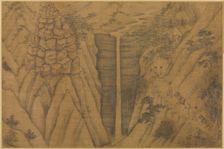 Dwelling in the Longmian ("Sleeping Dragon") Mountains, 1100s-1200s. Creator: Li Gonglin (Chinese, c. 1049-1106), follower of