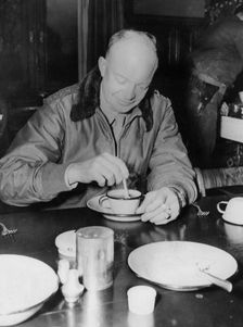 Dwight D Eisenhower, American general, 1944. Creator: Unknown