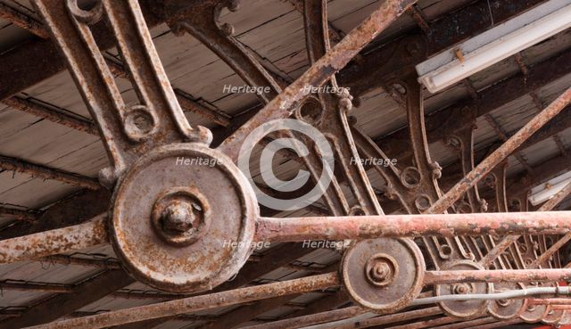 Dye house roof, Ditherington Flax Mill, Spring Gardens, Ditherington, Shrewsbury, Shropshire, c2016. Artist: James O Davies.