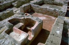 Dye vat in a Punic House, 5th century