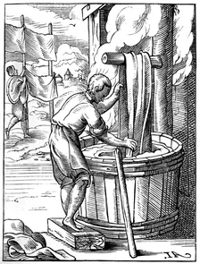 Dyer, 16th century (1849). Artist: Jost Amman