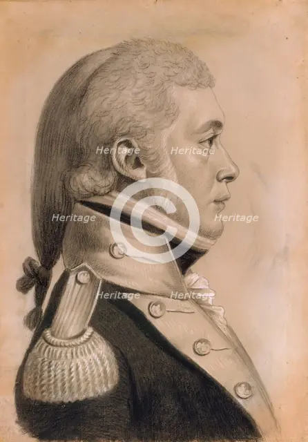 Dyer Sharp Wynkoop, 1800. Creator: Charles Balthazar Julien Févret de Saint-Mémin.