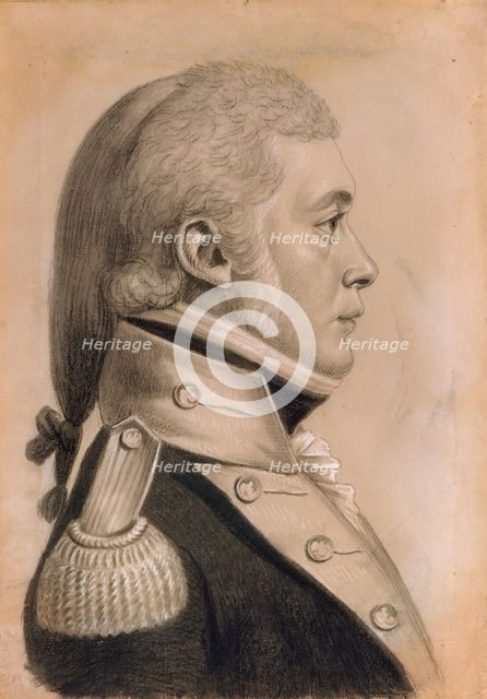 Dyer Sharp Wynkoop, 1800. Creator: Charles Balthazar Julien Févret de Saint-Mémin.