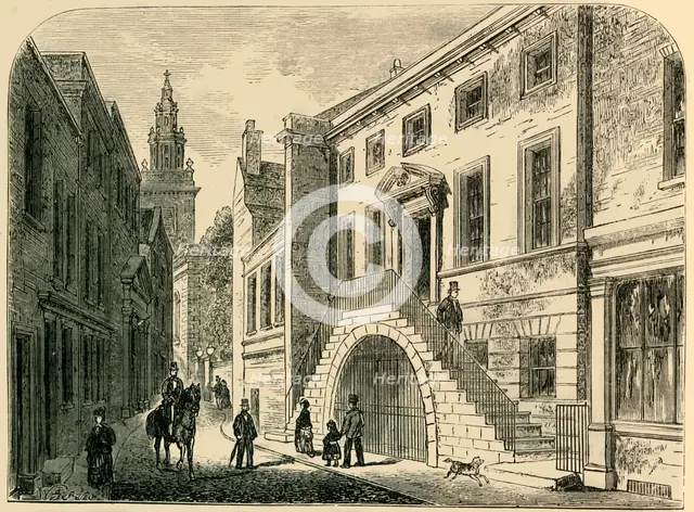 'Dyers' Hall', c1830, (c1872). Creator: Unknown.