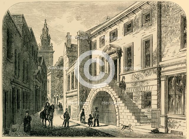 'Dyers' Hall', c1830, (c1872). Creator: Unknown.
