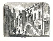 Dyers Hall, College Street,as Rebuilt 1857. Artist: Walter Thornbury