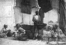 Dyers of Lucknow c1891. Creator: James Grant