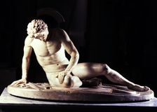 Dying Gaul, Roman copy in marble of a Greek original in bronze