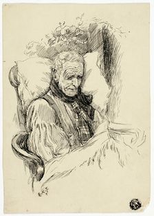 Dying Old Man, n.d. Creator: Edward Killingworth Johnson