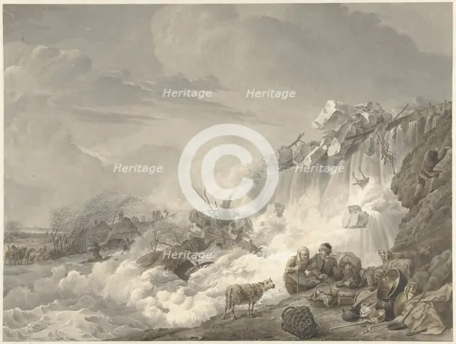 Dyke breach, 1765-1873. Creator: Cornelis van Hardenbergh.