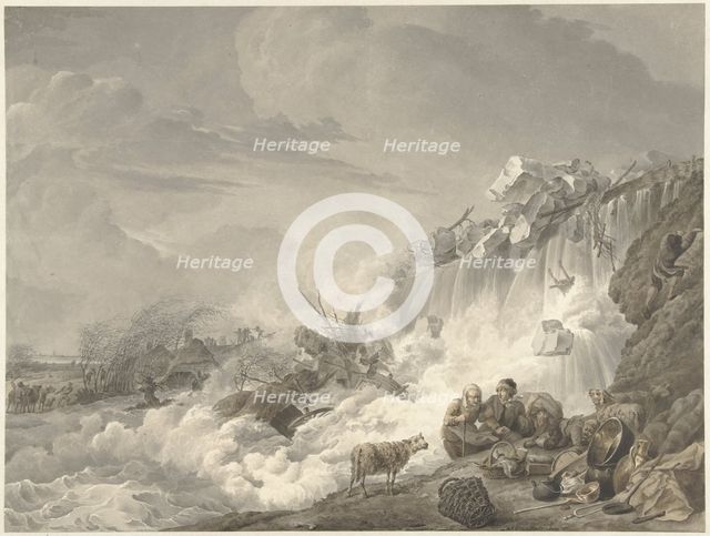 Dyke breach, 1765-1873. Creator: Cornelis van Hardenbergh.