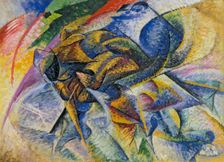 Dynamism of a Cyclist (Dinamismo di un Ciclista), 1913
