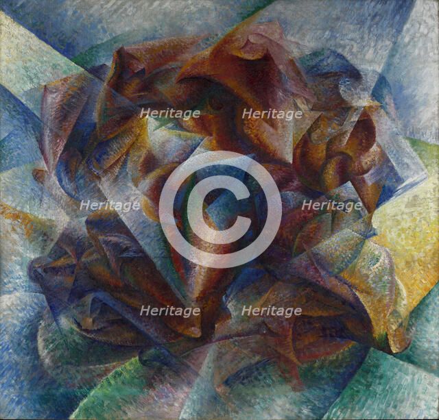 Dynamism of a Soccer Player, 1913.