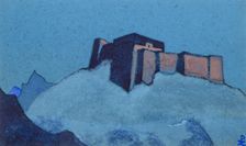 Dzong in Tibet, 1937