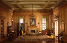 E-7: English Drawing Room of the Early Georgian Period, 1730s, United States, c. 1937. Creator: Narcissa Niblack Thorne