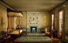 E-8: English Bedroom of the Georgian Period, 1760-75, United States, c. 1937. Creator: Narcissa Niblack Thorne