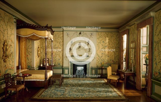 E-8: English Bedroom of the Georgian Period, 1760-75, United States, c. 1937. Creator: Narcissa Niblack Thorne.
