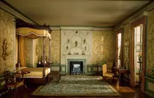 E-8: English Bedroom of the Georgian Period, 1760-75, United States, c. 1937. Creator: Narcissa Niblack Thorne