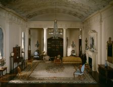 E-9: English Drawing Room of the Georgian period, 1770-1800, United States, c. 1937. Creator: Narcissa Niblack Thorne