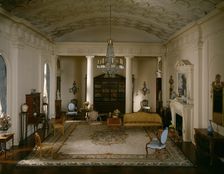 E-9: English Drawing Room of the Georgian period, 1770-1800, United States, c. 1937. Creator: Narcissa Niblack Thorne