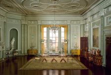 E-10: English Dining Room of the Georgian Period, 1770-90, United States, c. 1937. Creator: Narcissa Niblack Thorne