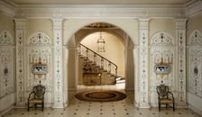 E-11: English Entrance Hall of the Georgian Period, c. 1775, United States, c. 1932. Creator: Narcissa Niblack Thorne