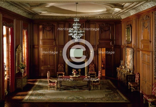 E-19: French Dining Room of the Louis XIV Period, 1660-1700, United States, c. 1937. Creator: Narcissa Niblack Thorne.