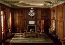 E-19: French Dining Room of the Louis XIV Period, 1660-1700, United States, c. 1937. Creator: Narcissa Niblack Thorne