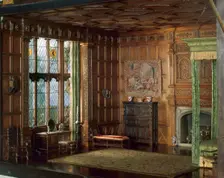 E-2: English Bedchamber of the Jacobean or Stuart Period, 1603-88, United States, c. 1937. Creator: Narcissa Niblack Thorne
