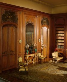 E-20: French Library of the Louis XV Period, c. 1720, United States, c. 1937. Creator: Narcissa Niblack Thorne