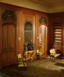 E-20: French Library of the Louis XV Period, c. 1720, United States, c. 1937. Creator: Narcissa Niblack Thorne