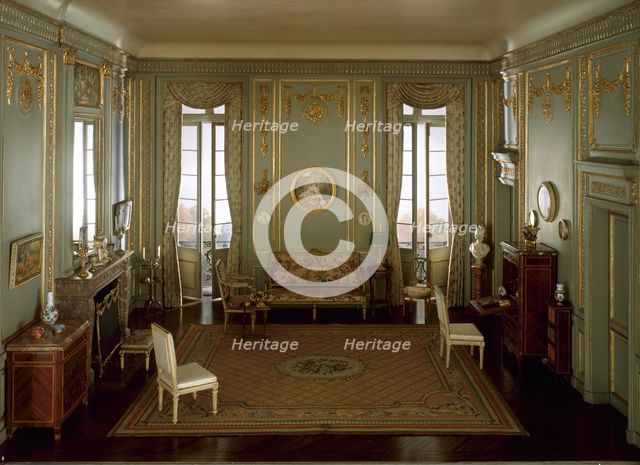 E-24: French Salon of the Louis XVI Period, c. 1780, United States, c. 1937. Creator: Narcissa Niblack Thorne.