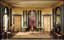E-26: French Anteroom of the Empire Period, c. 1810, United States, c. 1937. Creator: Narcissa Niblack Thorne