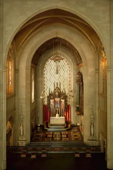 E-29: English Roman Catholic Church in the Gothic Style, 1275-1300, United States, c. 1937. Creator: Narcissa Niblack Thorne