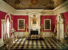 E-3: English Reception Room of the Jacobean Period, 1625-55, United States, c. 1937. Creator: Narcissa Niblack Thorne
