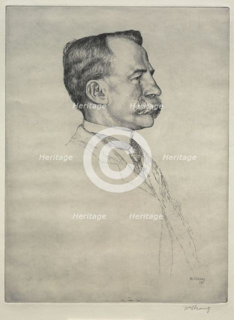 E. T. Bull, 1907. Creator: William Strang (British, 1859-1921).