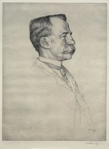 E. T. Bull, 1907. Creator: William Strang (British, 1859-1921)