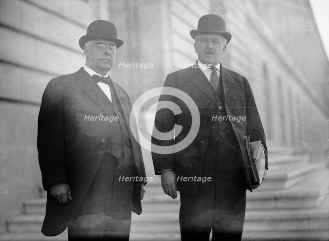 E.T. Boland with Brother, W.P. Boland, 1912. Creator: Harris & Ewing.