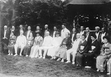 E.T. Gray & wife at Tokyo, between c1915 and c1920. Creator: Bain News Service