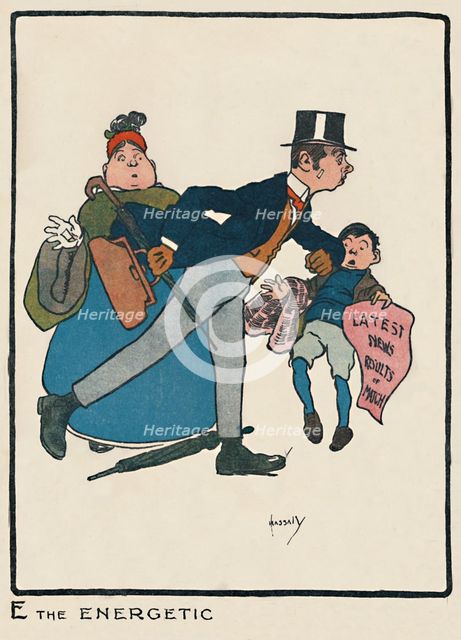 'E the Energetic', 1903. Artist: John Hassall.