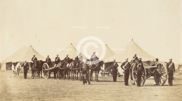 E.Troop Royal Horse Artillery, 1860, 1860. Creator: Unknown.